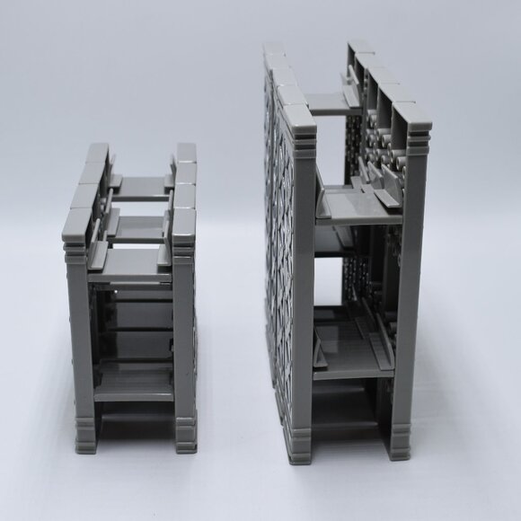 Imaginarium Train Track Supports Risers Gray Plastic Wood Brio Thomas Lot x 09 - Picture 11 of 11